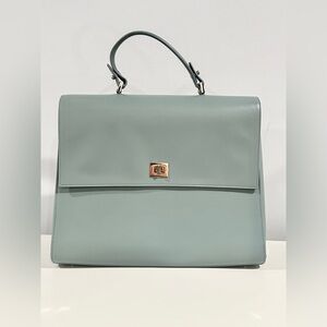 Hugo Boss Bespoke Italian leather Handbag Mint